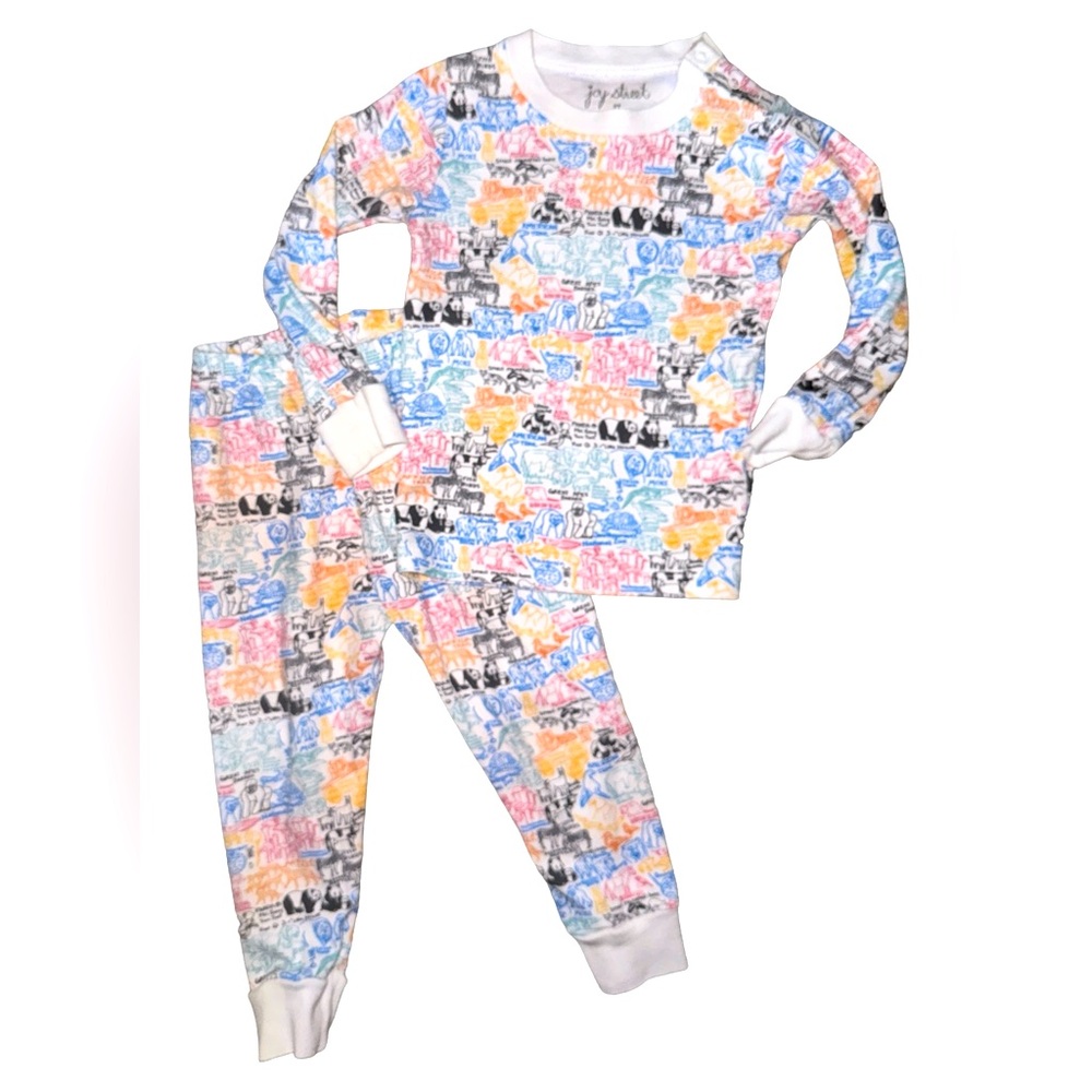 Colorful Kids Pajama Set